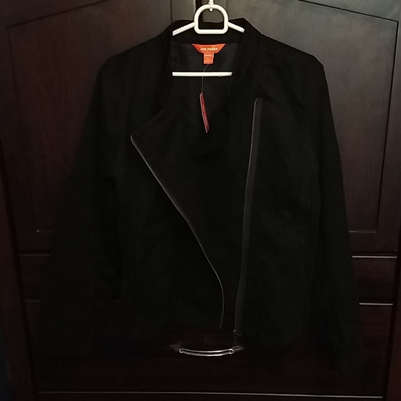 Faux Suede Motorcycle Jacket - Picture 4 of 5